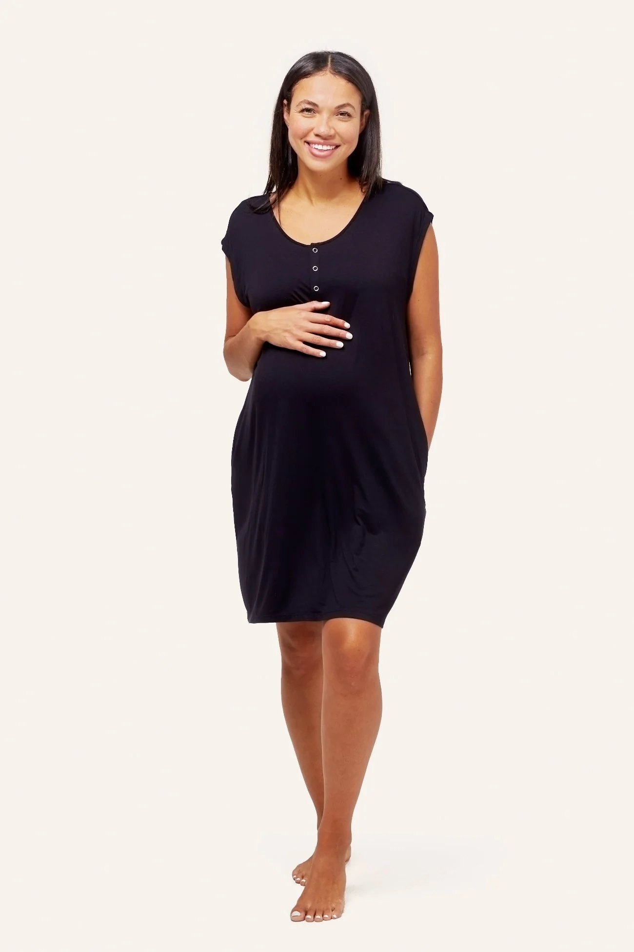 Clementine Maternity + Nursing Nightie - Image 3