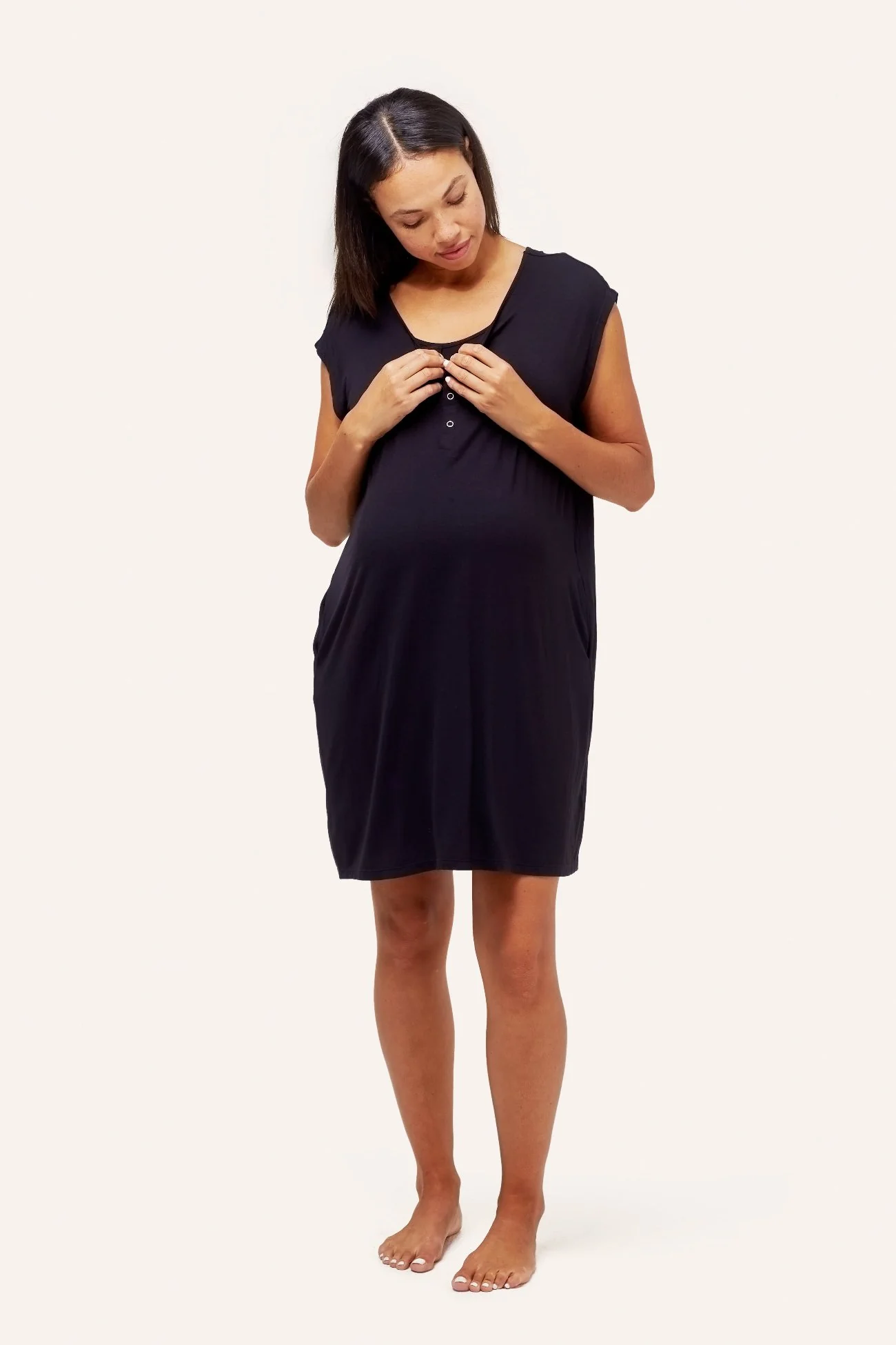 Clementine Maternity + Nursing Nightie - Image 4