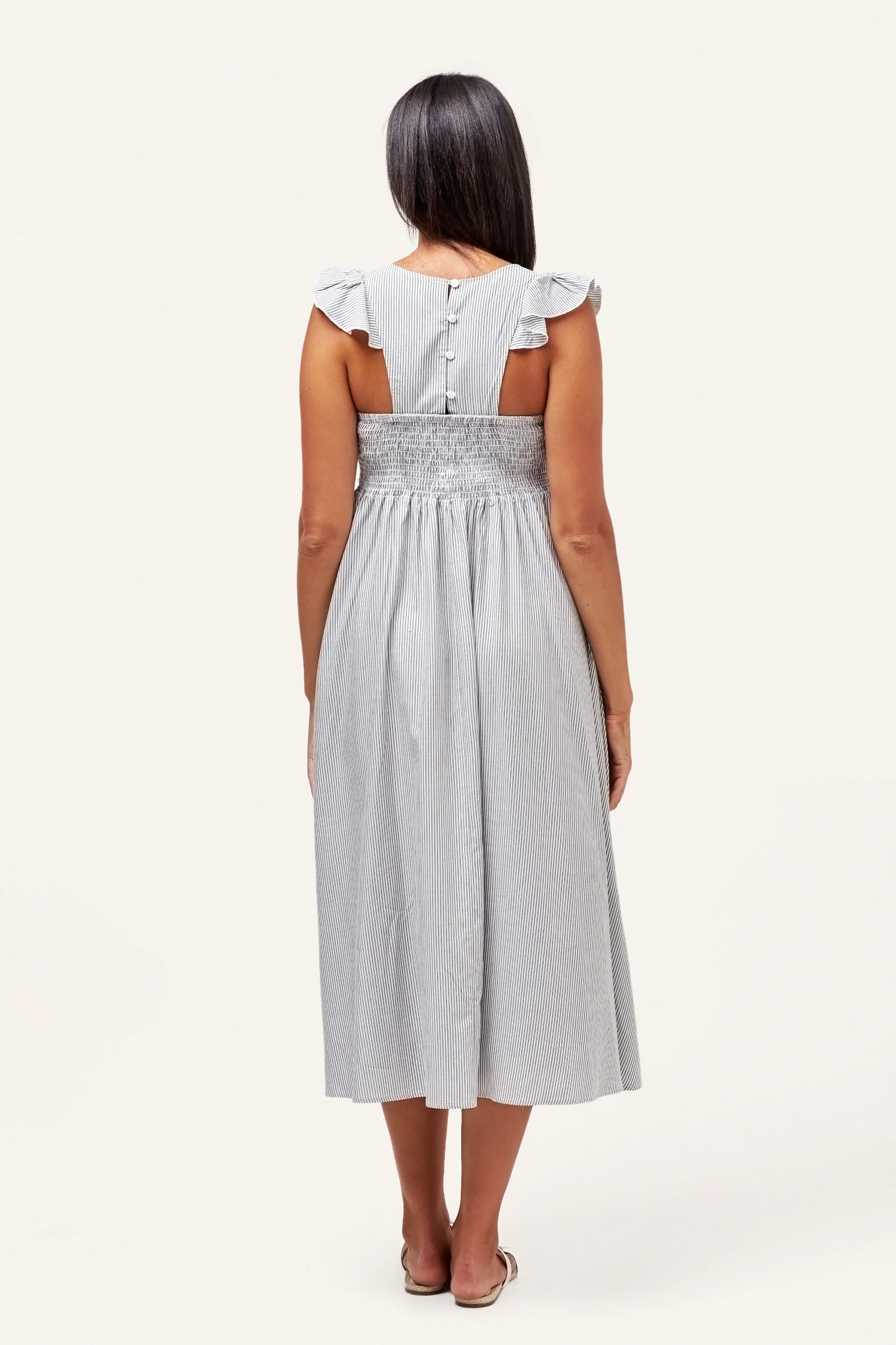 Harper Smocked During + After Dress - Image 5