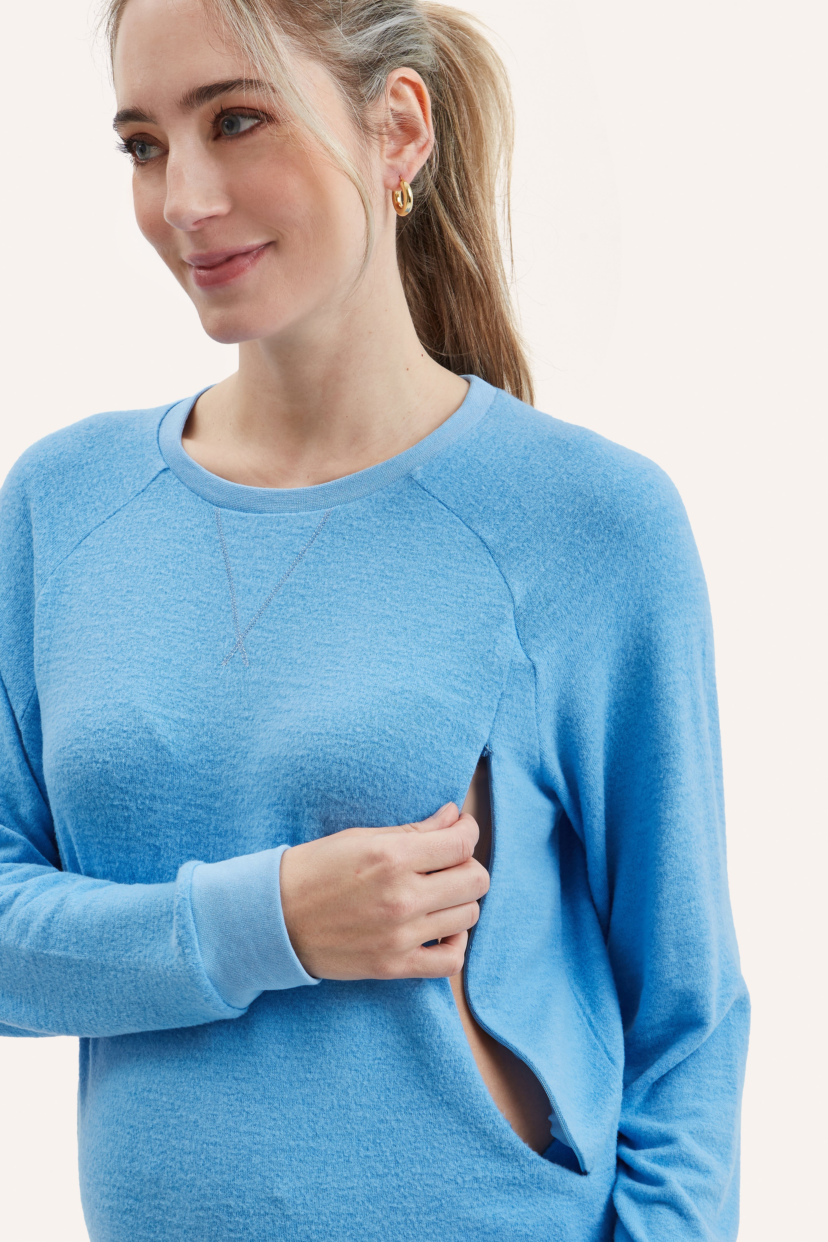 Heart On My Sleeve Nursing Sweatshirt - Image 5